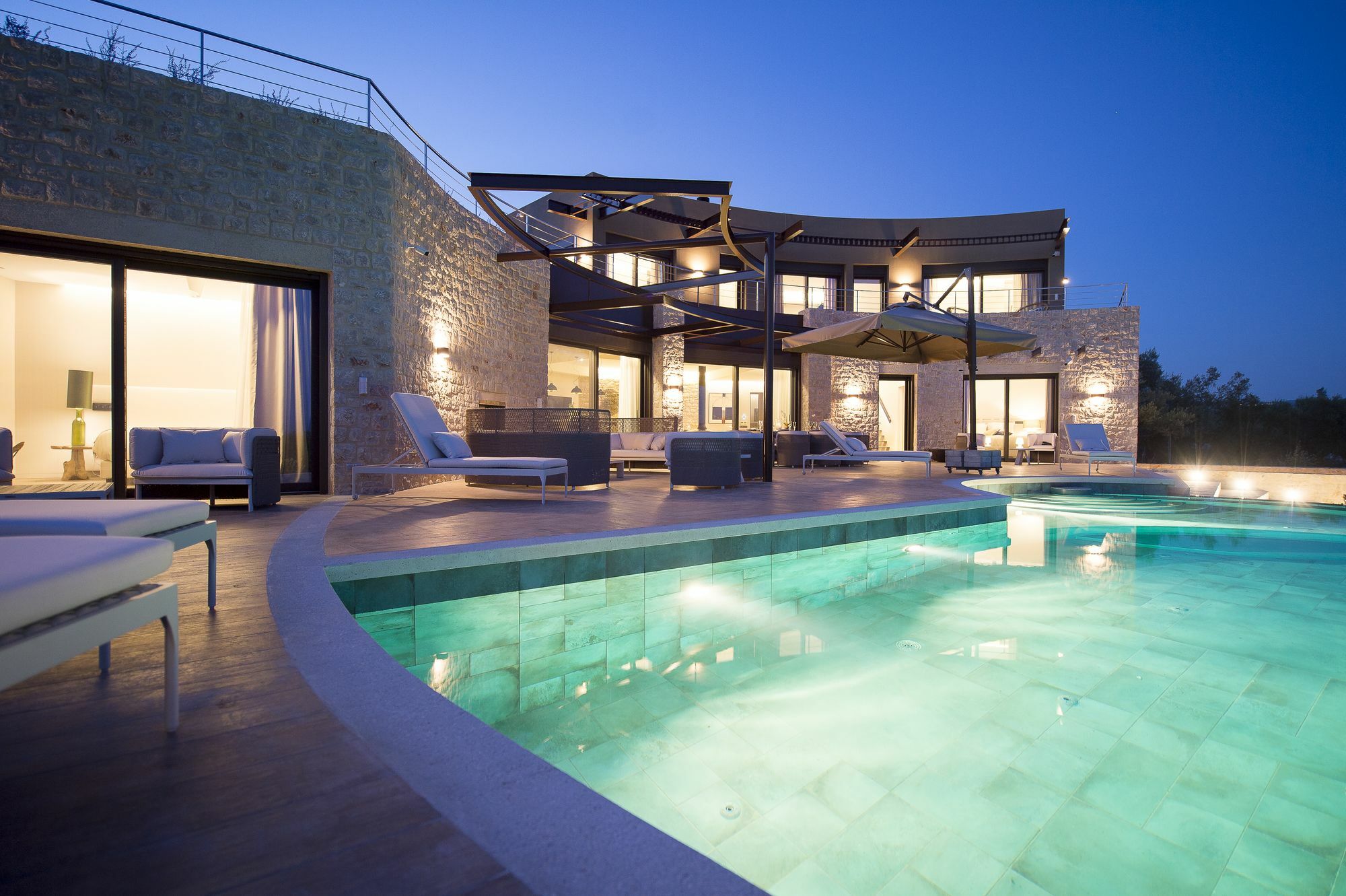 Luxury Villa The Olive Retreat Tragana  Exterior photo
