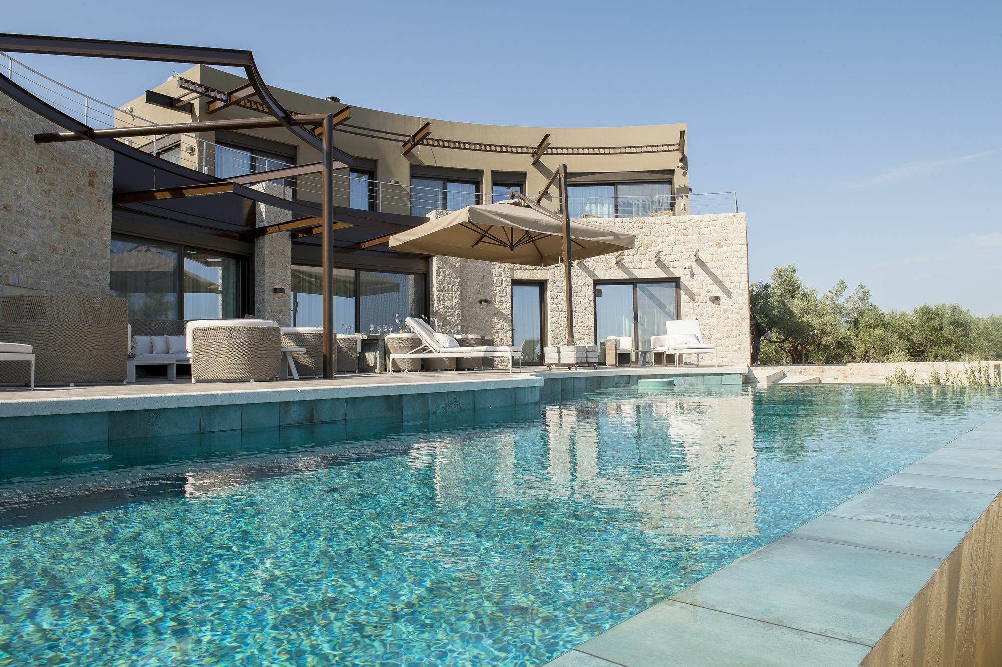 Luxury Villa The Olive Retreat Tragana  Exterior photo